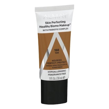 Almay Skin Perfecting Healthy Biome Makeup Sunscreen, Tan 150, Broad Spectrum SPF 25