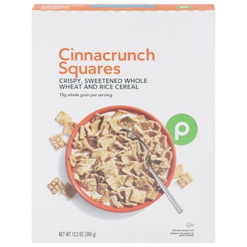 Publix Cereal, Cinnacrunch Squares