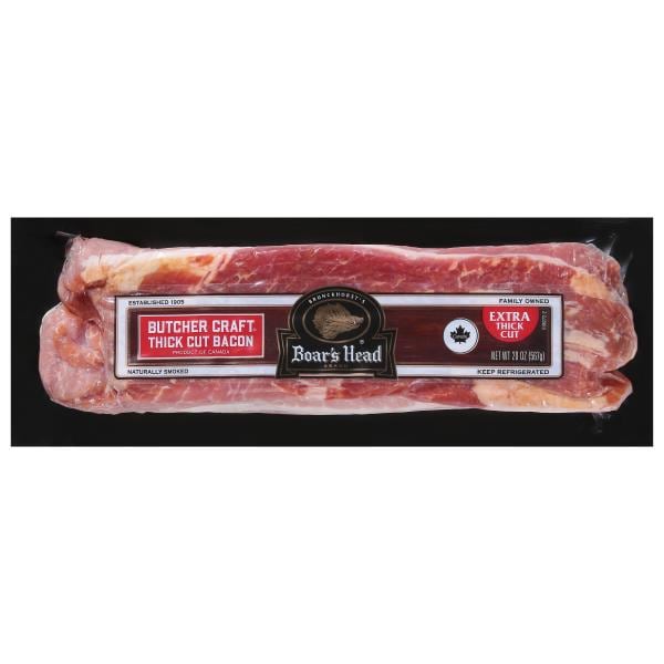 Boar's Head Butcher Craft Butcher Craft Extra Thick Cut Bacon Publix Super Markets