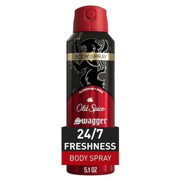 Old Spice Red Collection Body Spray, Swagger, 5.1 Oz
