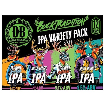 Devils Backbone Brewing Company Beer, IPA, Variety Pack