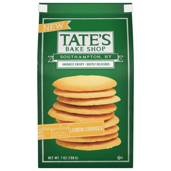 Tate's Bake Shop Cookies, Lemon Publix Super Markets