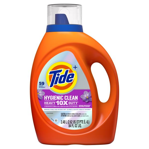 Tide Hygienic Clean Liquid Laundry Detergent, Spring Meadow, 59 Loads, 84 oz Publix Super Markets