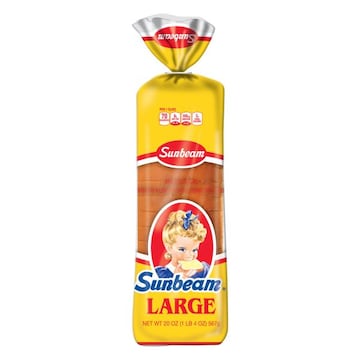 Sunbeam Sunbeam Large White Bread, Sandwich Bread, 20 oz Loaf