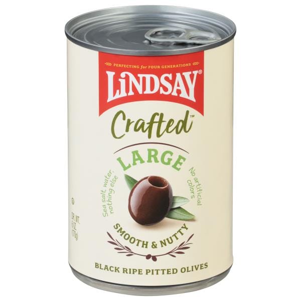 Lindsay Olives, Black Ripe Pitted, Large Publix Super Markets