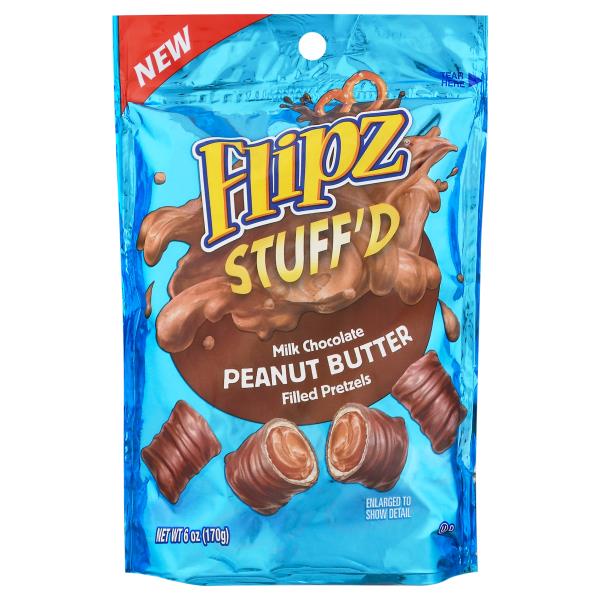 Flipz Stuff'd Pretzels, Filled, Milk Chocolate Peanut Butter | Publix ...