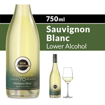 Kim Crawford Illuminate Sauvignon Blanc Lower Calorie* White Wine Bottle