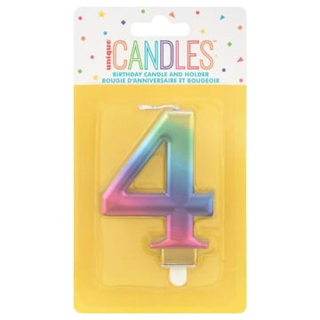 Unique Birthday Candle and Holder, 4