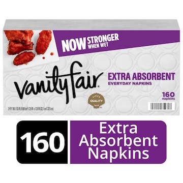 Vanity Fair Napkins, Everyday, Extra Absorbent, 2-Ply