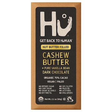 Hu Cashew Butter + Pure Vanilla Bean Dark Chocolate
