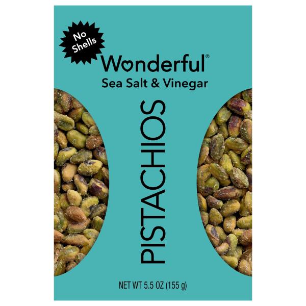Wonderful Pistachios, Sea Salt & Vinegar, No Shells Publix Super Markets