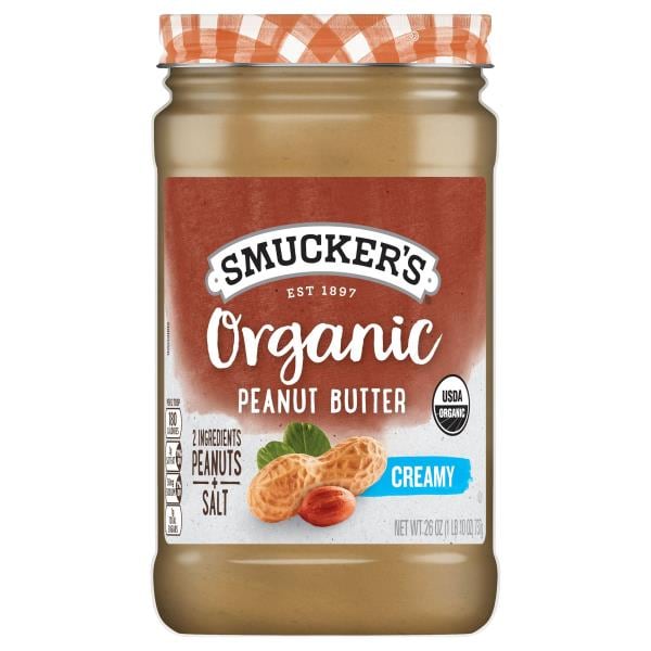 Smucker's Peanut Butter, Organic, Natural Creamy | Publix Super Markets