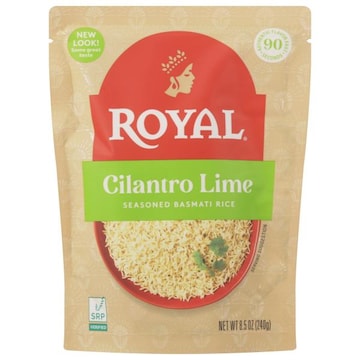 Royal Rice, Cilantro Lime, Seasoned Basmati