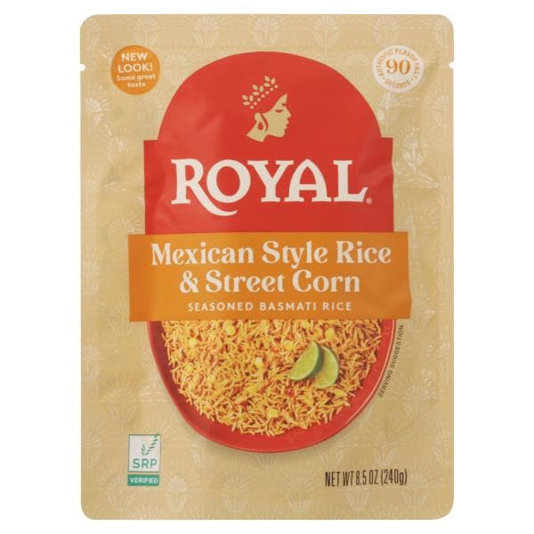 Royal Basmati Rice, Rice & Street Corn Flavored, Mexican Style Publix Super Markets