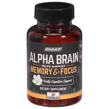 Onnit Alpha Brain, Memory & Focus, Capsules