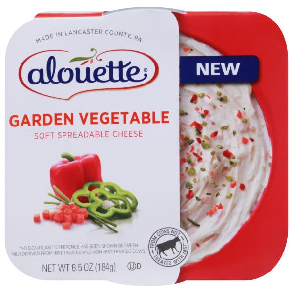 Alouette Soft Spreadable Cheese, Garden Vegetable | Publix Super Markets