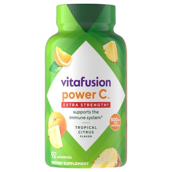 Vitafusion Gummies Extra Strength Tropical Citrus Flavor 500 mg
