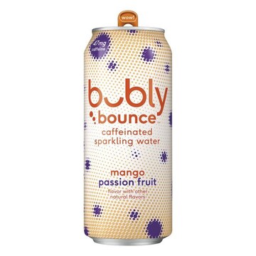 bubly Bounce Mango Passion Fruit Enhanced Water