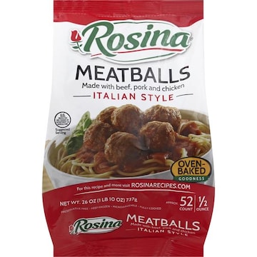 Rosina Meatballs, Italian Style