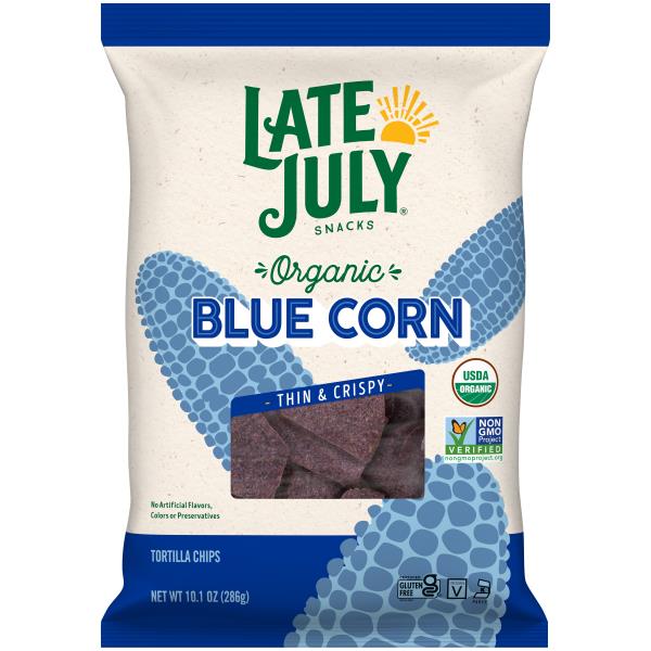 LATE JULY® Snacks Multigrain Blue Corn Tortilla Chips Publix Super