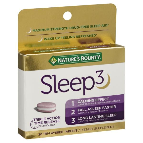 Nature's Bounty Sleep3, Tri-Layered Tablets | Publix Super Markets