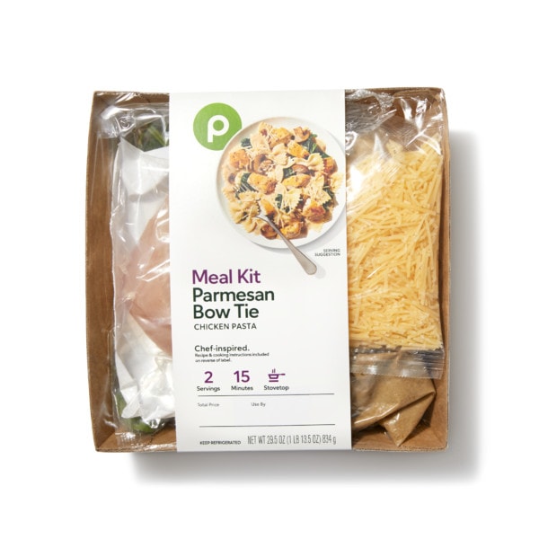 Aprons Parmesan Bow Tie Chicken Pasta Meal Kit, Serves 2 Publix Super