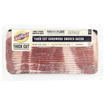 Hatfield Bacon, Hardwood Smoked, Thick Cut