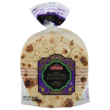 Toufayan Bakeries Tandoori Flatbread, Garlic
