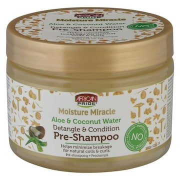African Pride Moisture Miracle Pre-Shampoo, Detangle & Condition, Aloe & Coconut Water