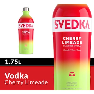SVEDKA Cherry Limeade Flavored Vodka Bottle