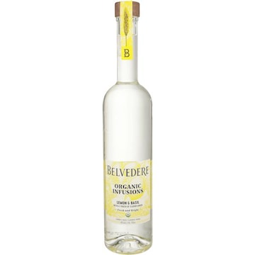 Belvedere Organic Infusions Lemon & Basil Vodka