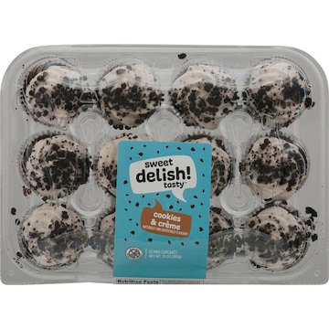 Sweet Delish! Tasty Cupcakes, Mini, Cookies & Creme