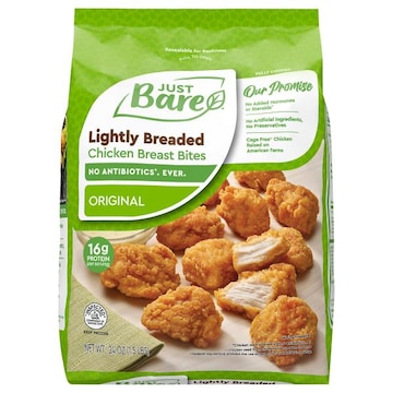 Just Bare® Fully Cooked Lightly Breaded Chicken Breast Bites