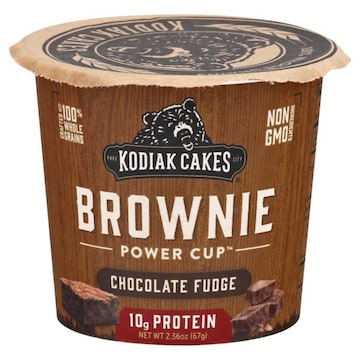 Kodiak Power Cup Brownie, Chocolate Fudge, Protein Packed