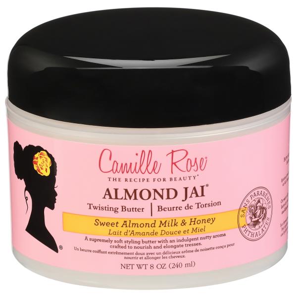 Camille Rose Twisting Butter, Almond Jai, Sweet Almond Milk