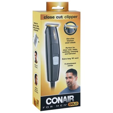 Conair For Men Gold Clipper, Close Cut