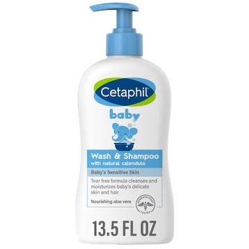 Cetaphil Baby Wash and Shampoo 13.5 oz
