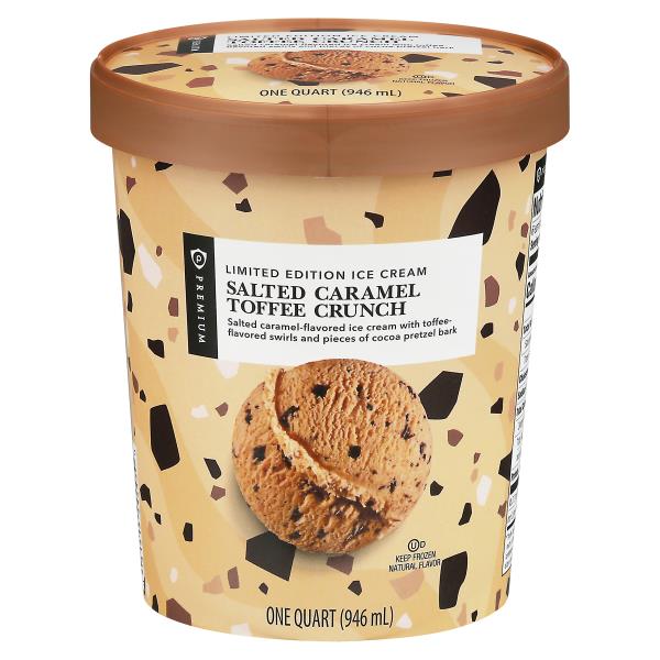 Publix Ice Cream, Salted Caramel Toffee Crunch Publix Super Markets