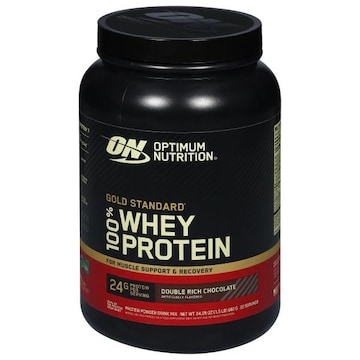 Optimum Nutrition Optimum Nutrition Gold Standard 100% Whey, Double Rich Chocolate, Protein Powder, 1.47 lbs