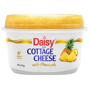 Daisy Cottage Cheese, with Pineapple, 4% Milkfat Minimum