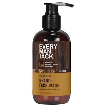 Every Man Jack Sandalwood Beard + Face Wash