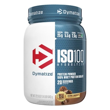 Dymatize ISO100 Hydrolyzed Protein Powder, Gourmet Chocolate