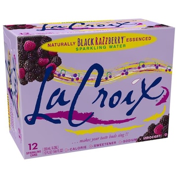 La Croix Sparkling Water, Black Razzberry