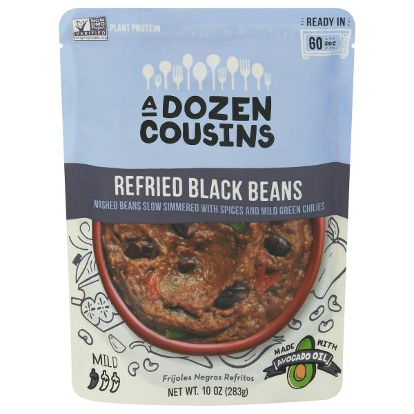 A Dozen Cousins Black Beans, Refried Publix Super Markets