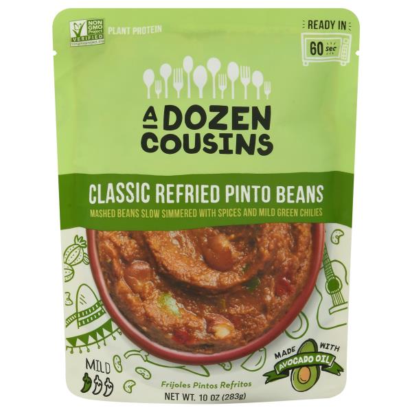 A Dozen Cousins Pinto Beans, Refried, Classic, Mild Publix Super Markets