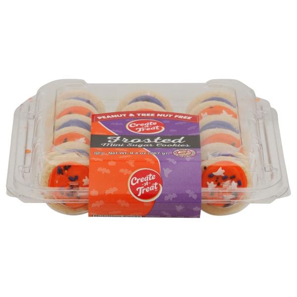 CreateATreat Sugar Cookies, Mini, Frosted Publix Super Markets