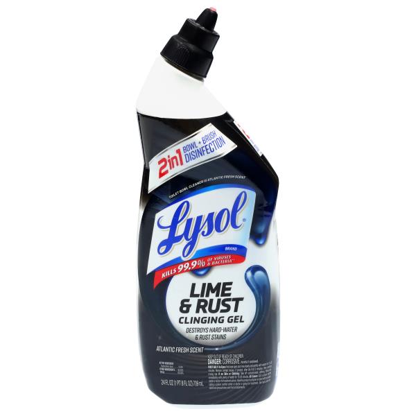 Lysol Toilet Bowl Cleaner, Lime & Rust Publix Super Markets