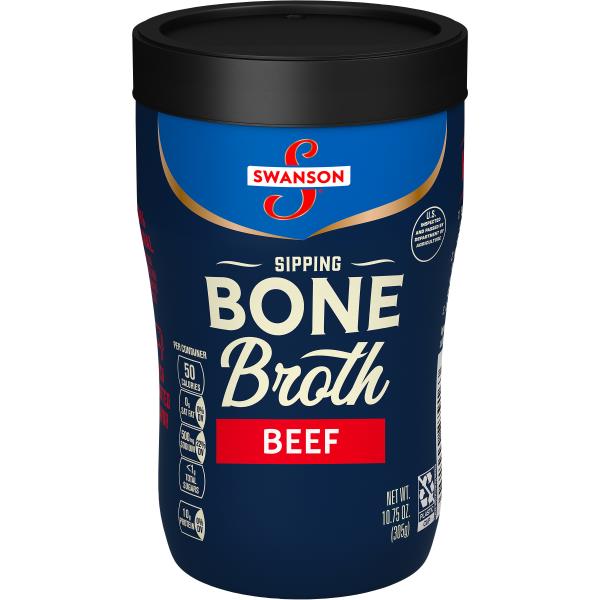 Swanson® Sipping 100 Natural Beef Bone Broth Publix Super Markets