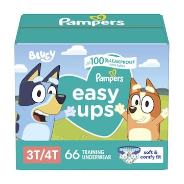 Pampers Easy Ups Training Underwear Boys Size 5 3T-4T