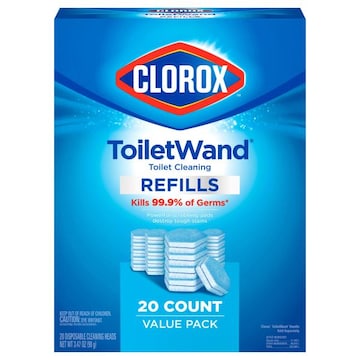 Clorox ToiletWand Refills, Toilet Cleaning, Value Pack